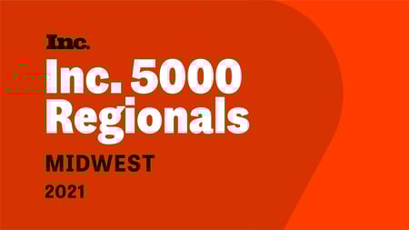 Callibrity Ranks No. 199 on the 2021 Inc. 5000 Regionals List in the Midwest