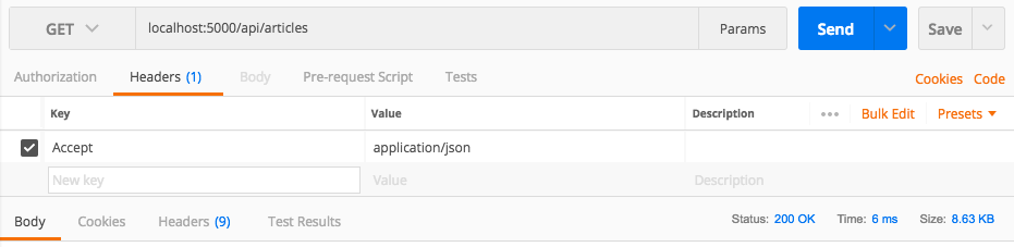 JSON version